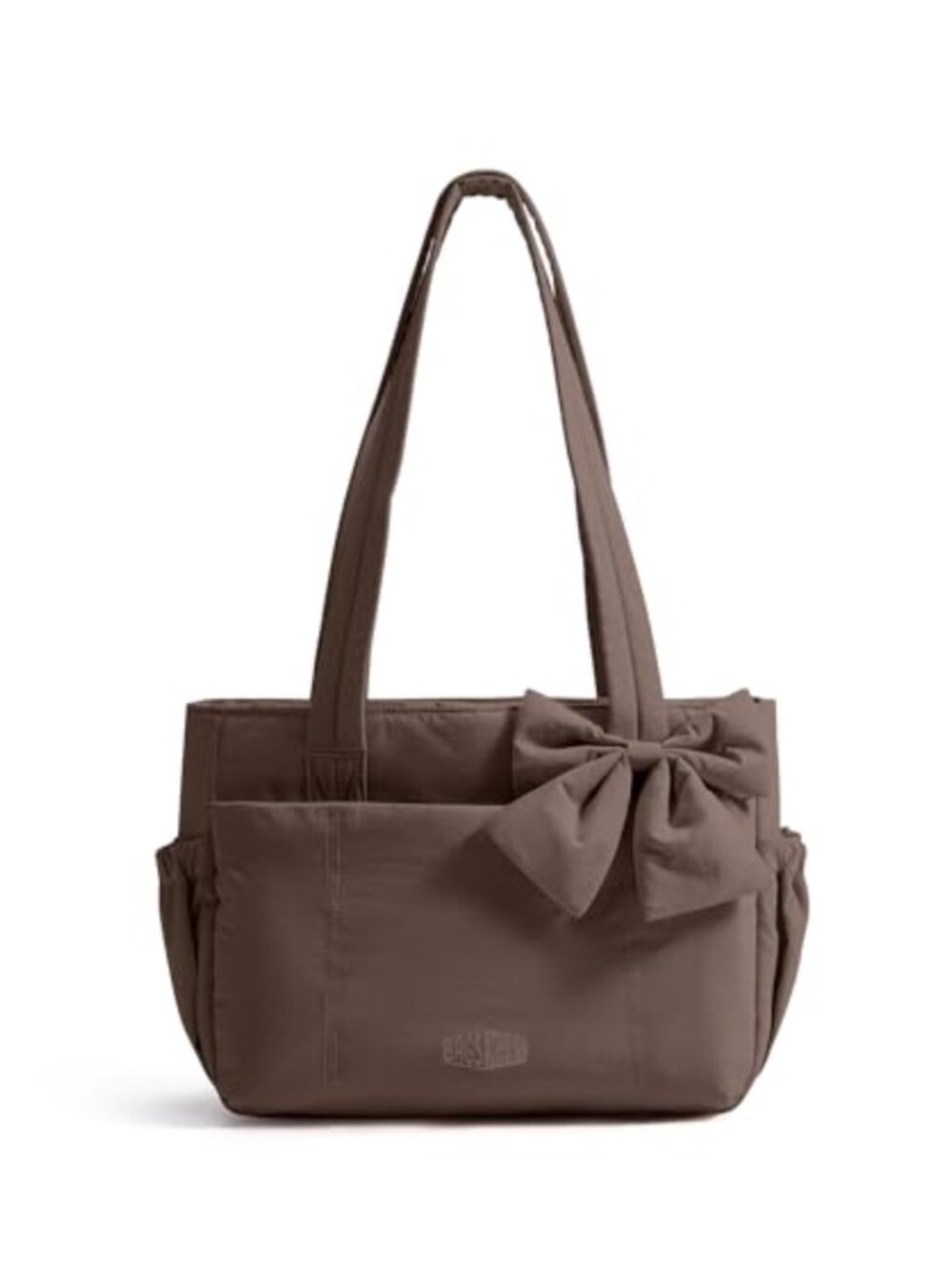Puffer Tote Bag for Women Fits 13" Laptop Travel Work Gym